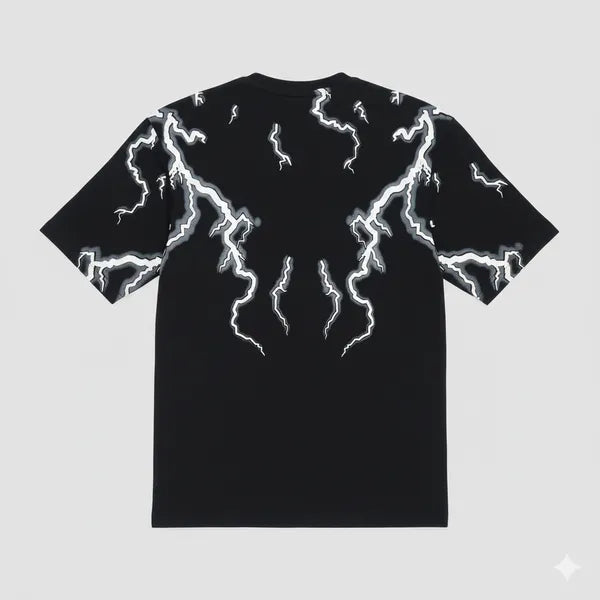 BLACKLIT - ANGEL THUNDER Puff Printed T-Shirt