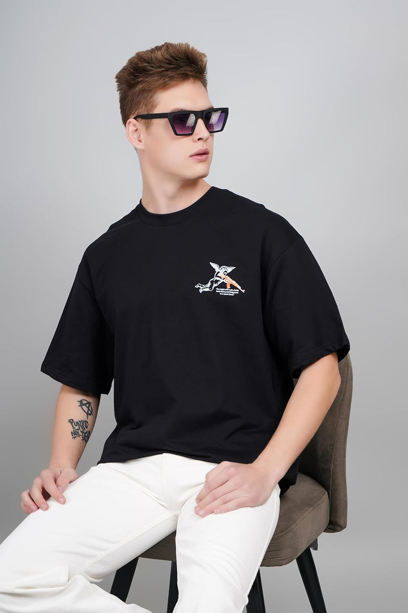 Angel Print from The Angel of Hell  Oversized T-Shirt