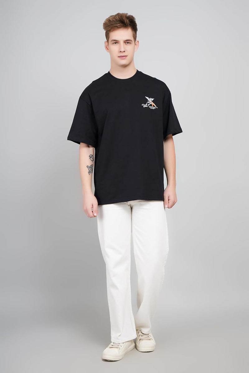 Angel Print from The Angel of Hell  Oversized T-Shirt