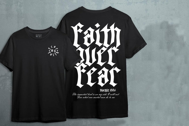 Faith Over Fear for The Fearless Oversized T-Shirt