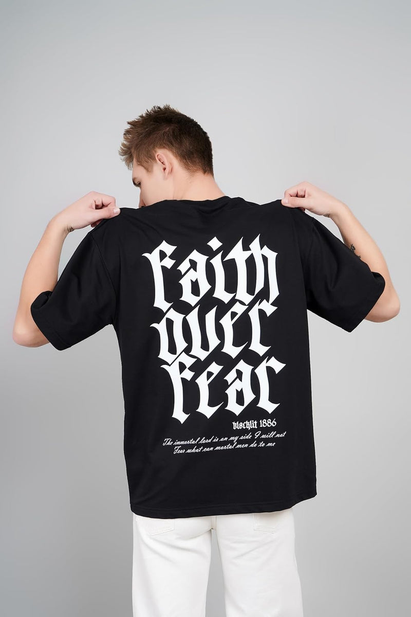 Faith Over Fear for The Fearless Oversized T-Shirt
