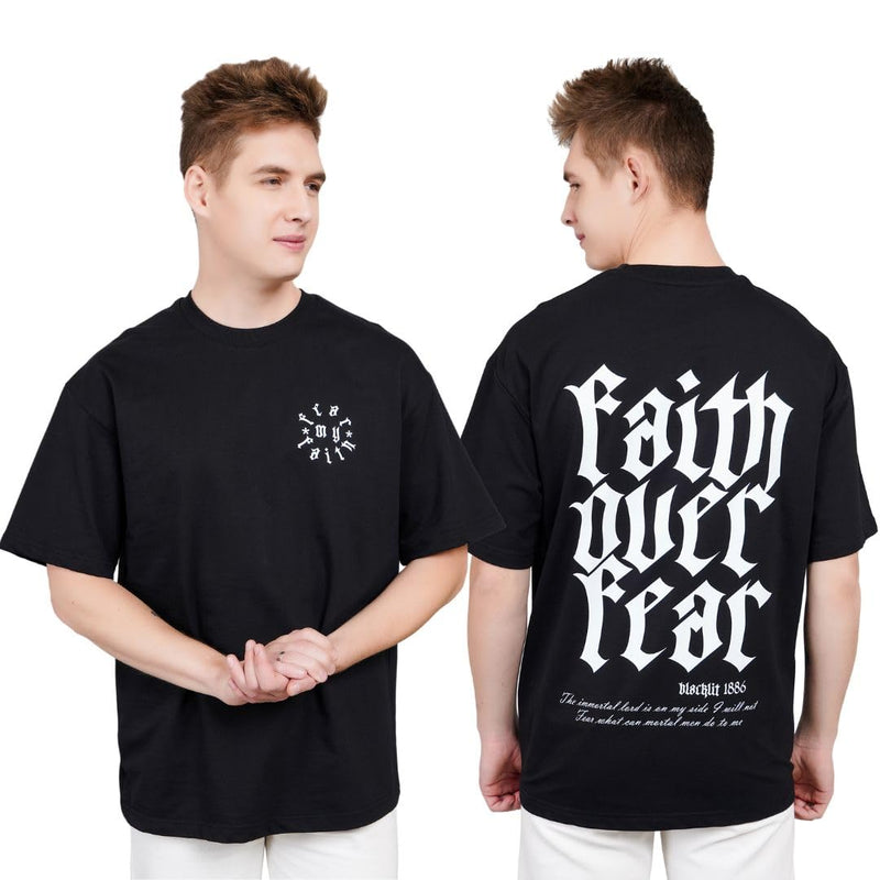 Faith Over Fear for The Fearless Oversized T-Shirt