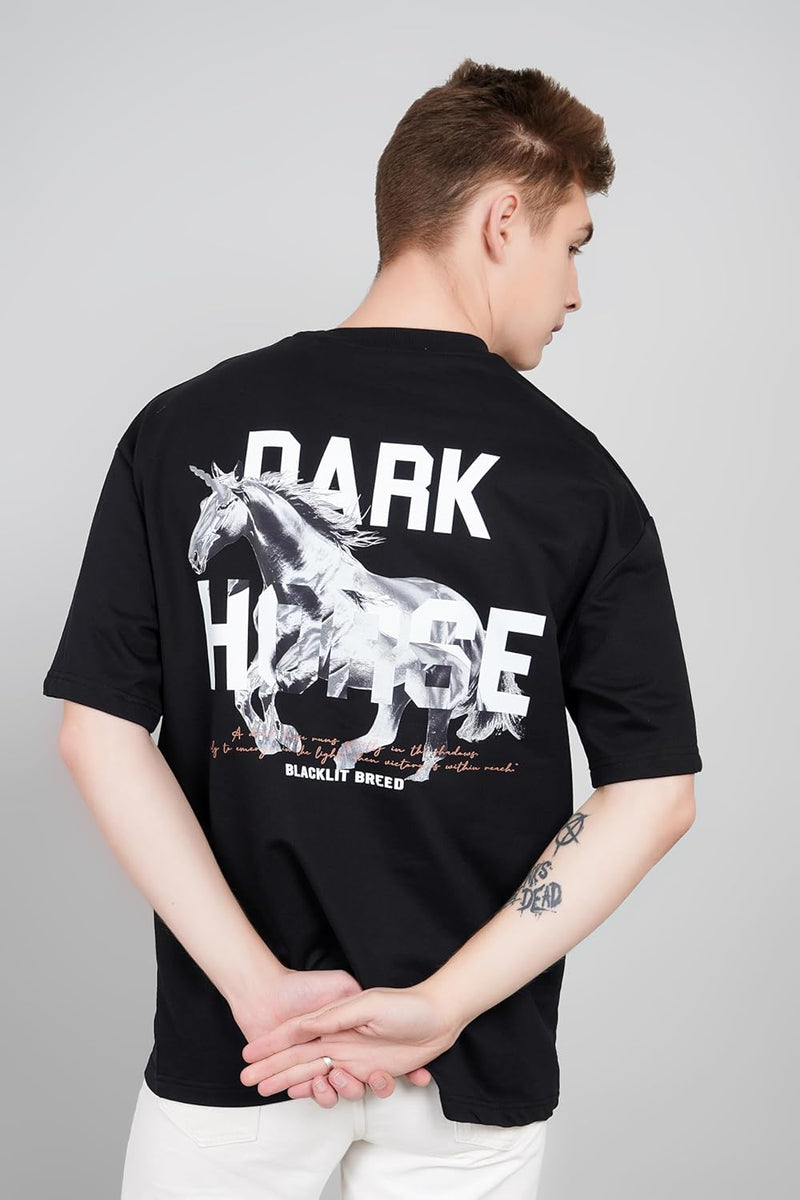 Dark Horse for The Powerful  Oversized T-Shirt