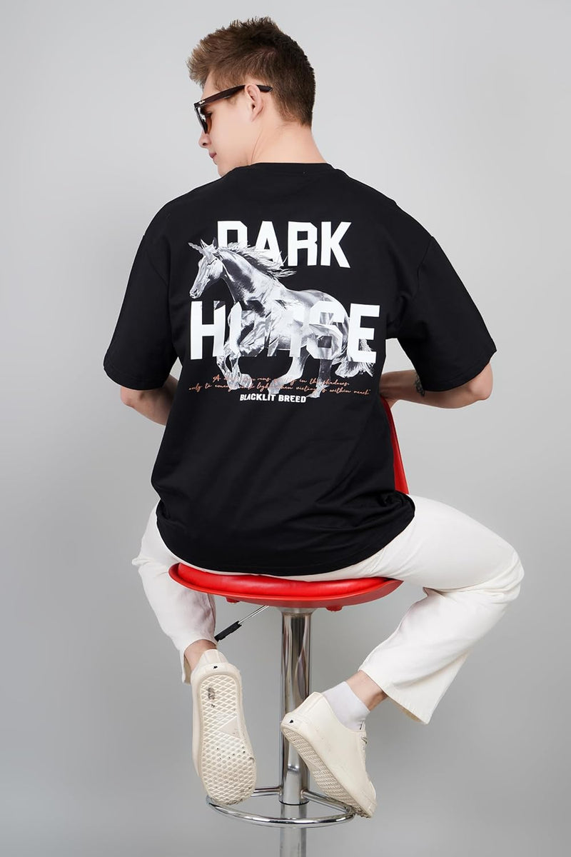 Dark Horse for The Powerful  Oversized T-Shirt