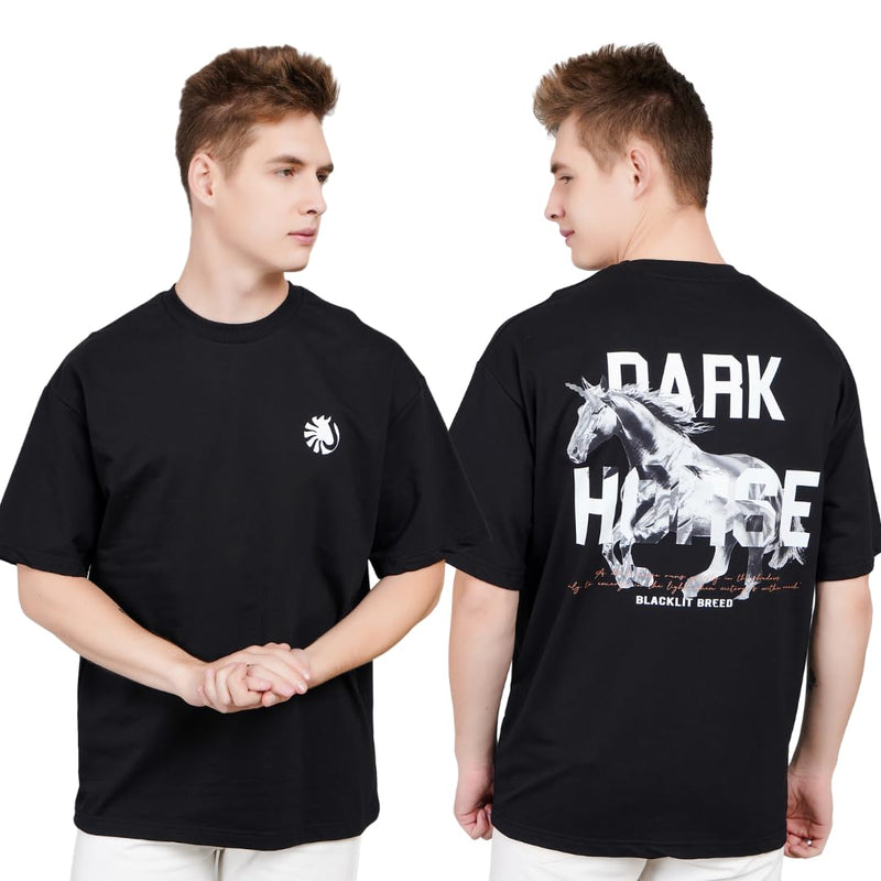 Dark Horse for The Powerful  Oversized T-Shirt