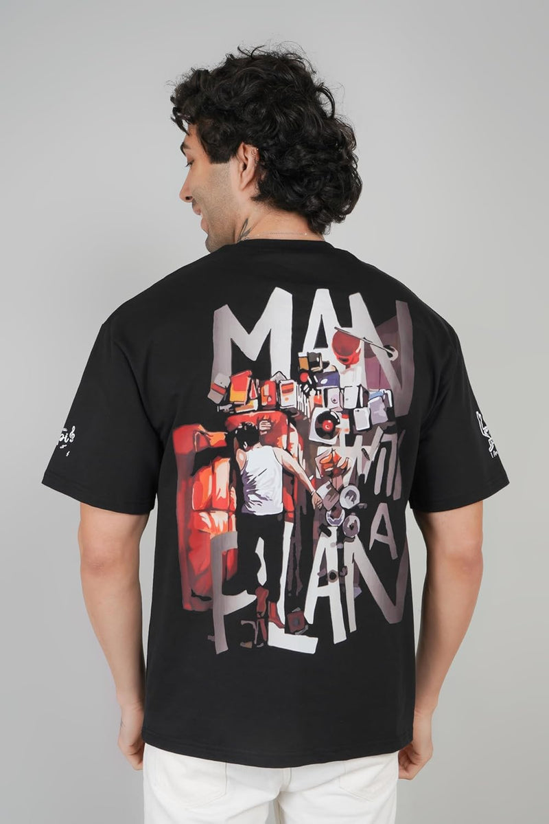 Vijay Thalapathy Theme Fan Made Oversized T-Shirt