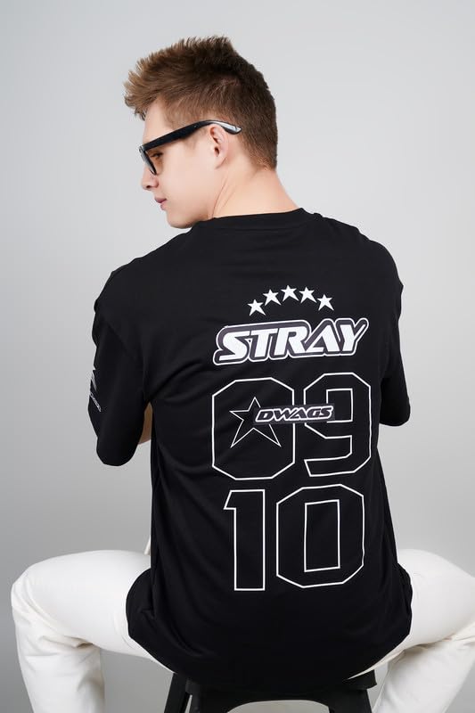 Support Stray Dogs Tee Print for Dog Lovers Oversized T-Shirt