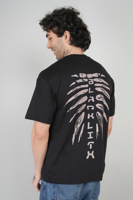 Tribal Spine Print for The United Tribe Oversized T-Shirt