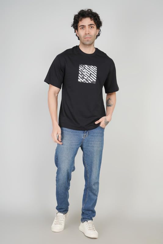 Zebra Crossing Print for Minimalistic Lovers Oversized T-Shirt