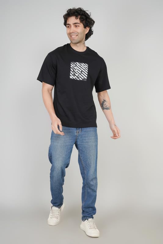 Zebra Crossing Print for Minimalistic Lovers Oversized T-Shirt
