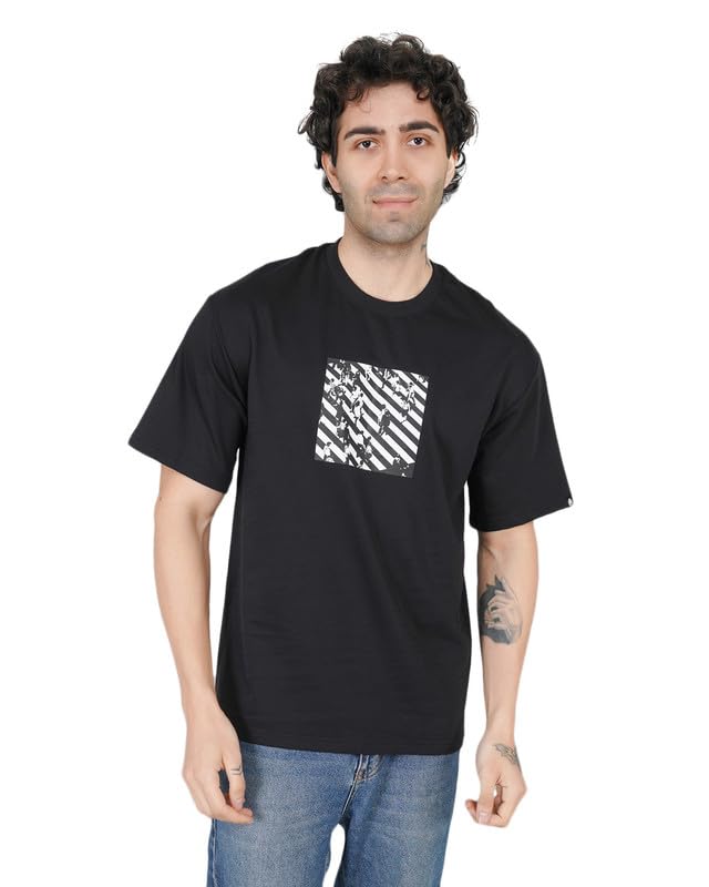 Zebra Crossing Print for Minimalistic Lovers Oversized T-Shirt