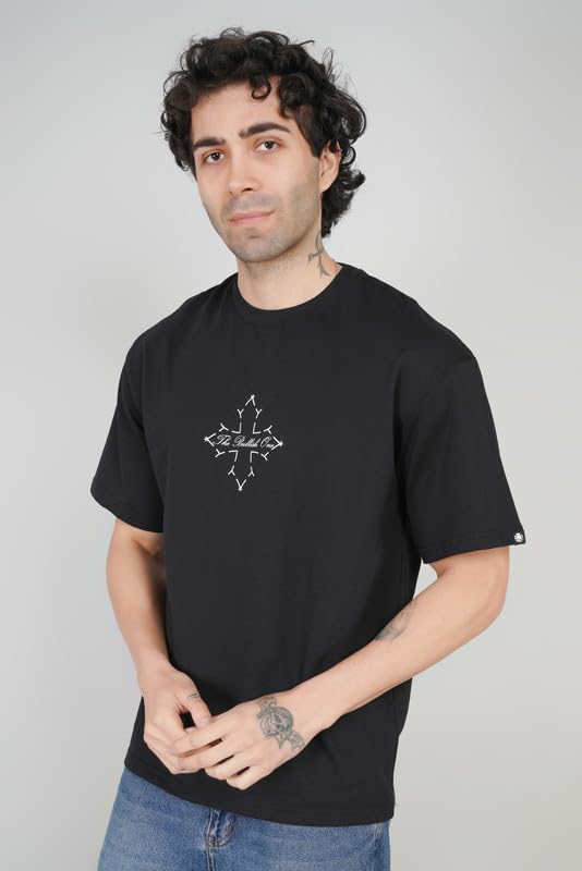 Bullish 1 Print for Dominating personality Oversized T-Shirt