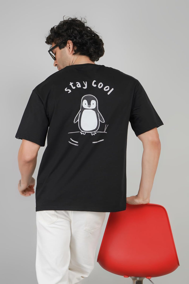 Stay Cool for The Calm and Classy Oversized T-Shirt