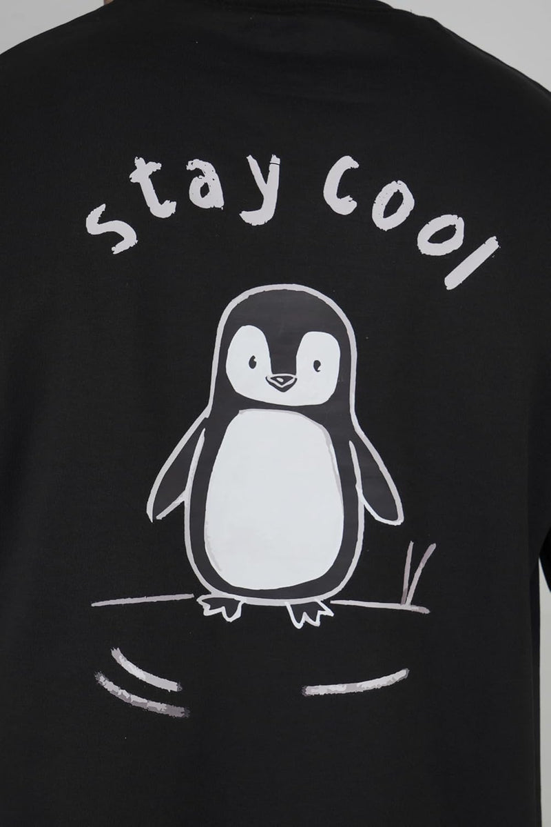 Stay Cool for The Calm and Classy Oversized T-Shirt