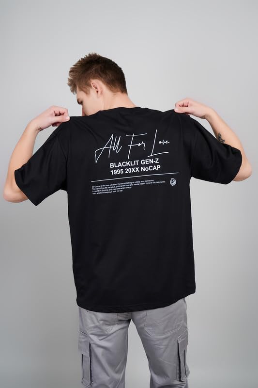 All for Love” Print for The Romantic “ Oversized T-Shirt
