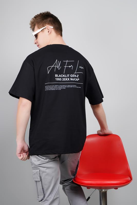 All for Love” Print for The Romantic “ Oversized T-Shirt