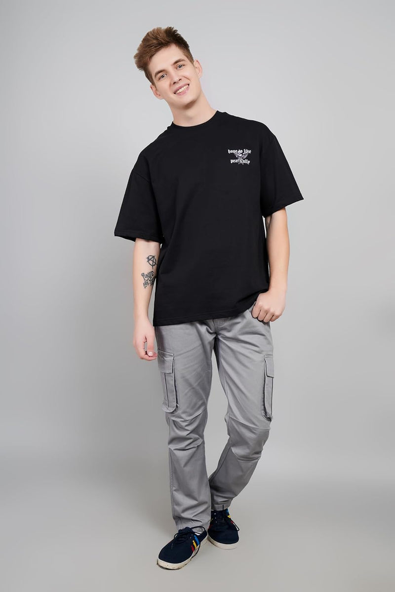 Angel of Hope Print for The Peace Lovers Oversized T-Shirt