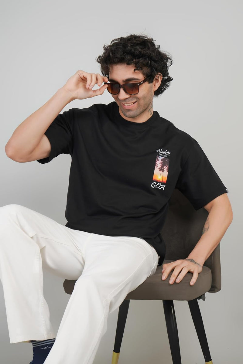 Palolem Beach Resorts GOA Oversized T-Shirt