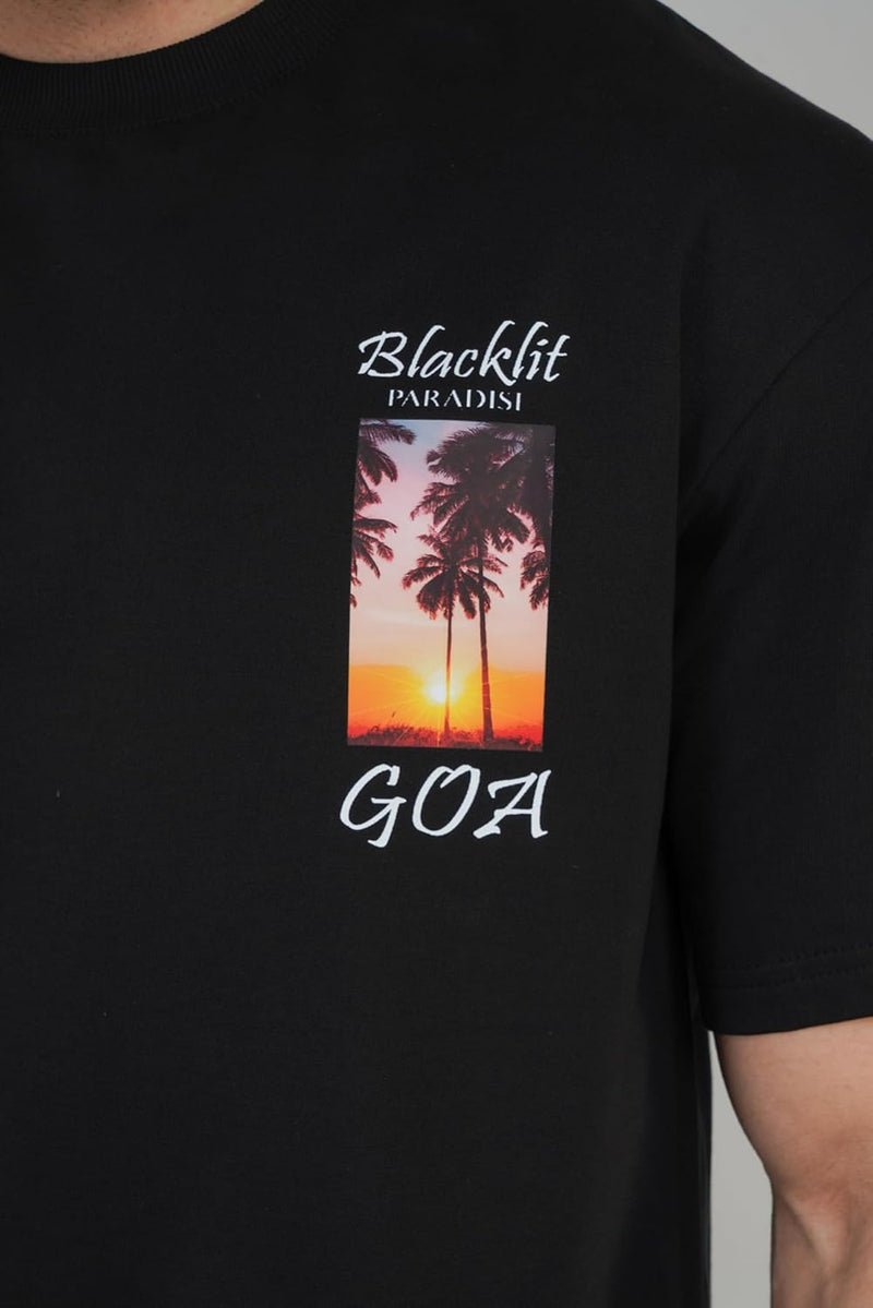 Palolem Beach Resorts GOA Oversized T-Shirt