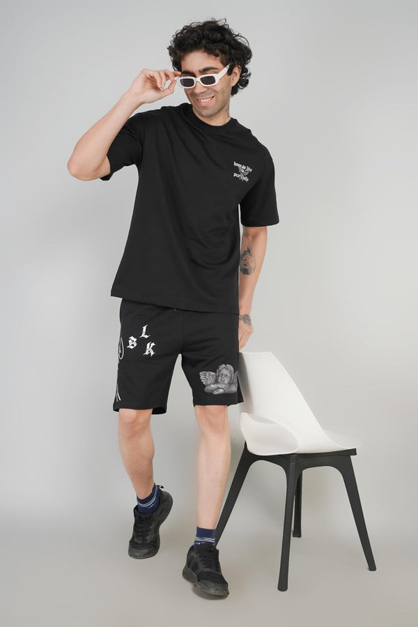 Angel of Hope - Black&Lit Angel Co Ord Set