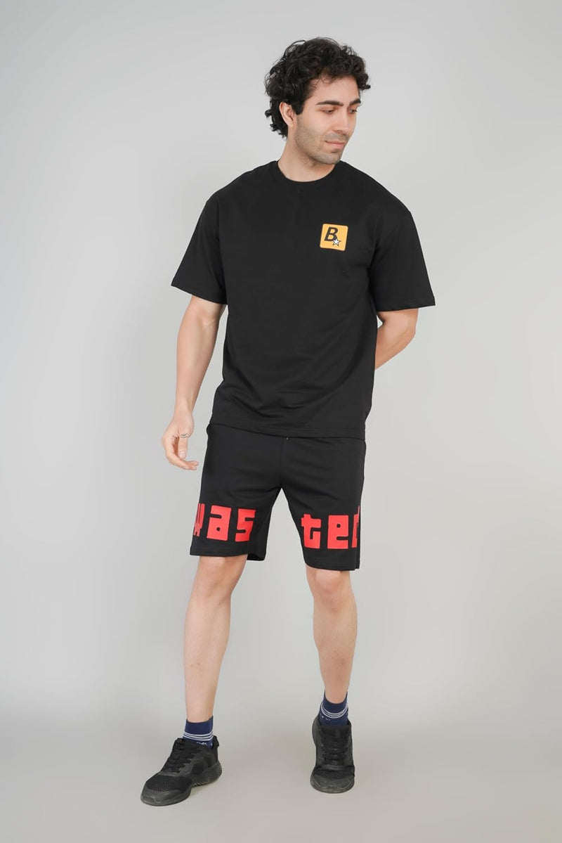 GTA Inspired WASTED Knitted Shorts For Men