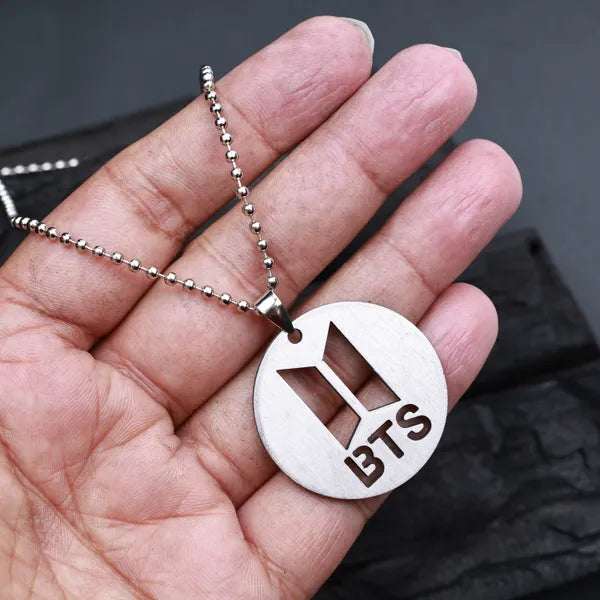 BLACLT BTS Logo Pendant Chain