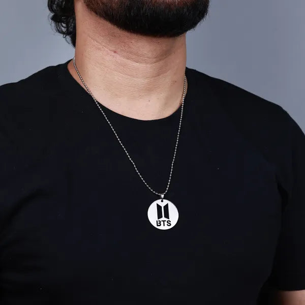 BLACLT BTS Logo Pendant Chain