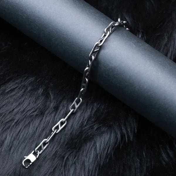 BLACLT Classic Silver Chain Bracelet