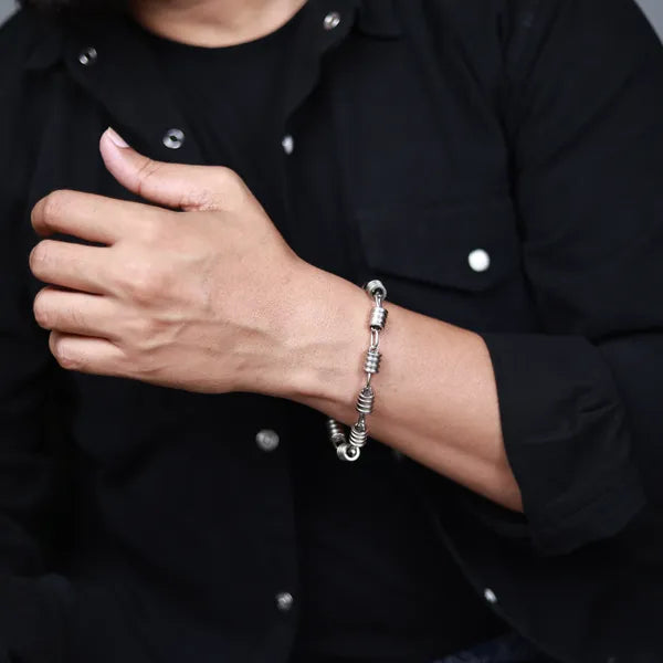 BLACLT Industrial Link Steel Bracelet Matte Finish