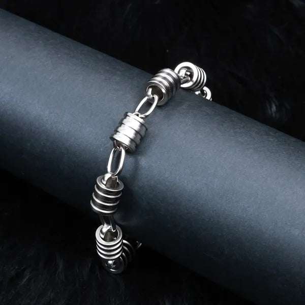 BLACLT Industrial Link Steel Bracelet Matte Finish