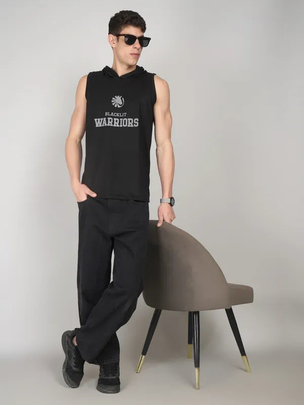 Black Warriors - Hooded Sleeveless Tank