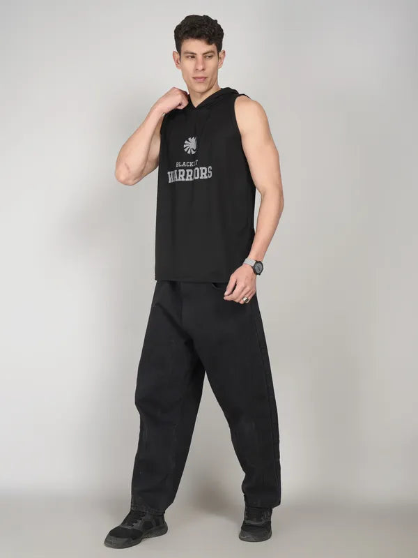 Black Warriors - Hooded Sleeveless Tank