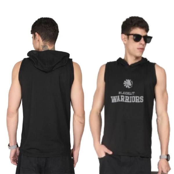 Black Warriors - Hooded Sleeveless Tank