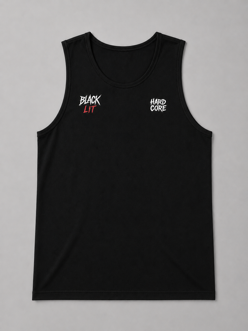 Hard Core - Sleeveless Cotton Lycra Tank Top
