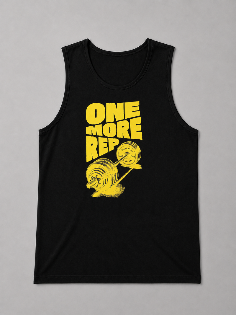 One More Rep - Sleeveless GYM Tank Top