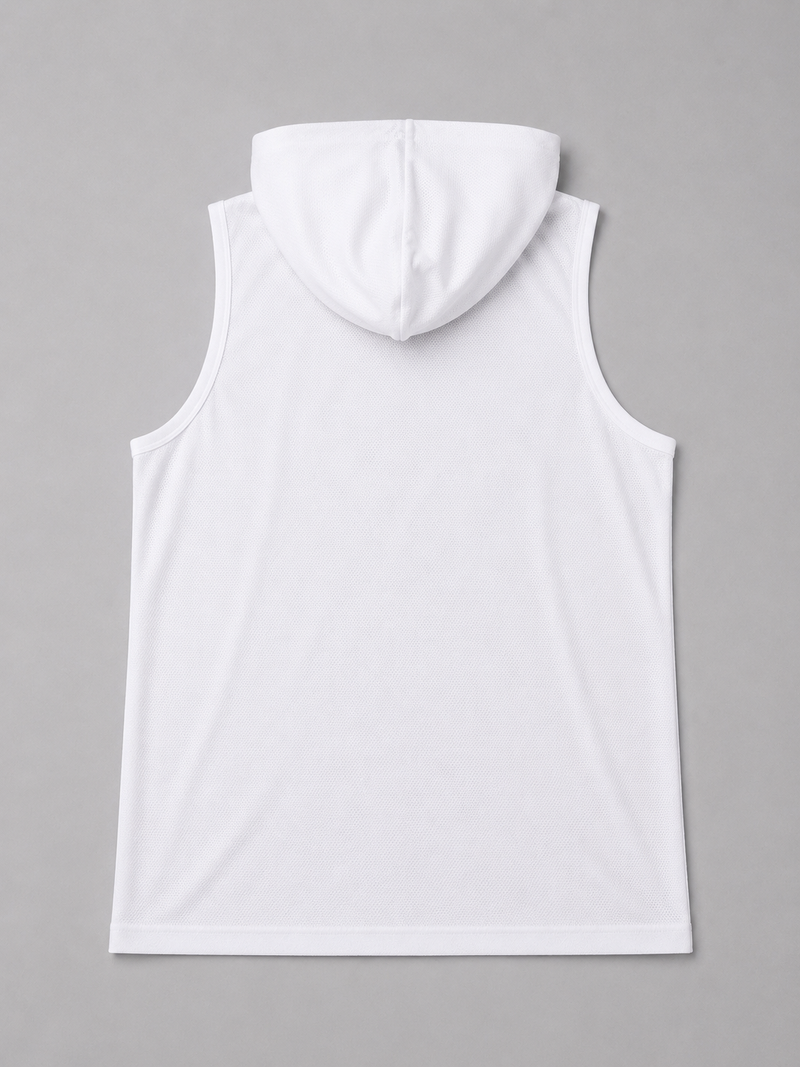 White Warriors - Hooded Sleeveless Tank
