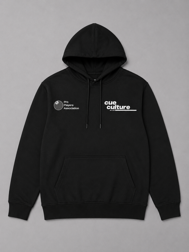 Cue Culture Hoodie – Black