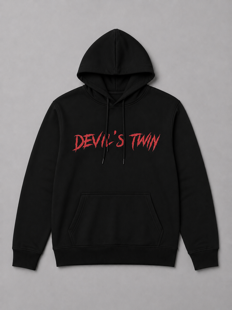 Devil's Twin Hoodie – Black