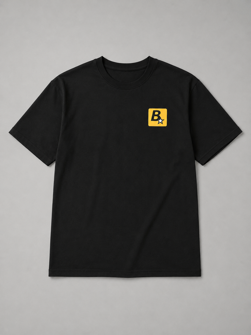 GTA Mission Failed X Printed Gaming T-Shirt