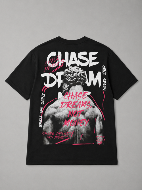 Never Stop Chasing Your Dreams Oversized T-Shirt