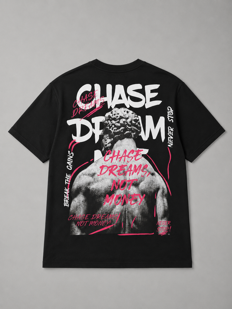 Never Stop Chasing Your Dreams Oversized T-Shirt