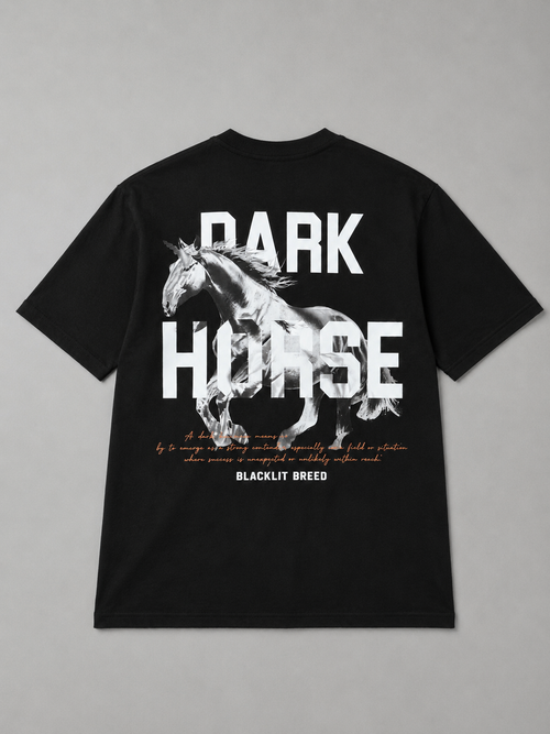 Dark Horse for The Powerful  Oversized T-Shirt