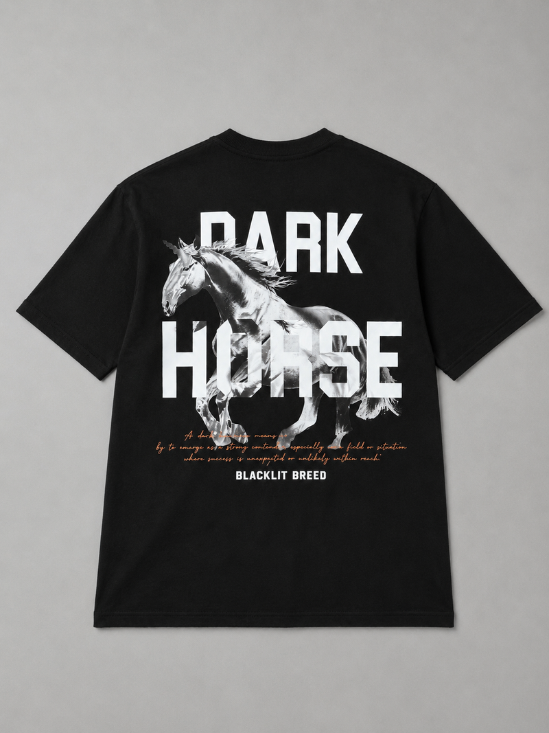 Dark Horse for The Powerful  Oversized T-Shirt