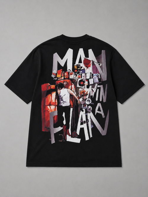 Vijay Thalapathy Theme Fan Made Oversized T-Shirt