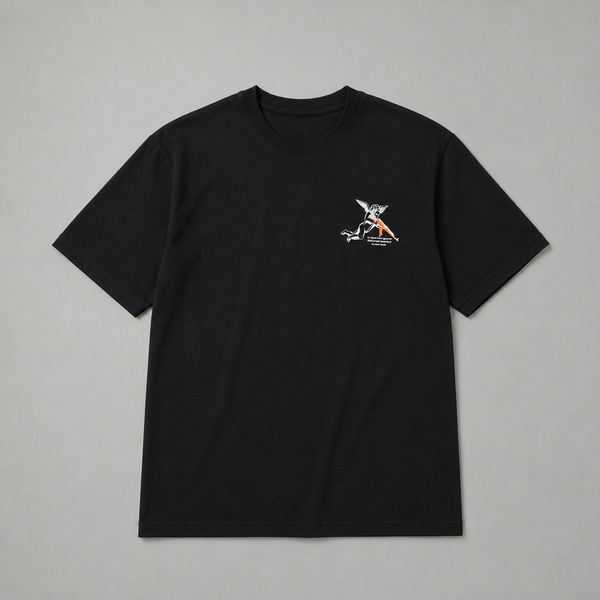 Angel Print from The Angel of Hell  Oversized T-Shirt