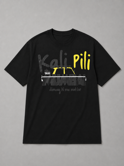 Kali Peeli Taxi Oversized T-Shirt