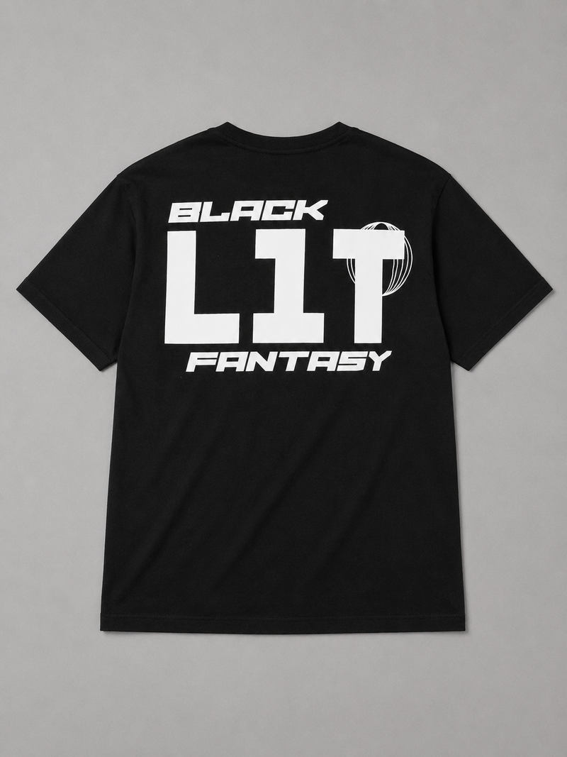 Futura Print for Futuristic Typography Lovers Oversized T-Shirt