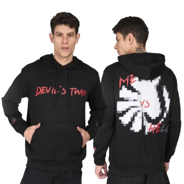 Devil's Twin Hoodie – Black