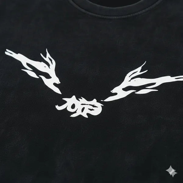 BLACKLIT - DEVILMAN Puff Printed T-Shirt