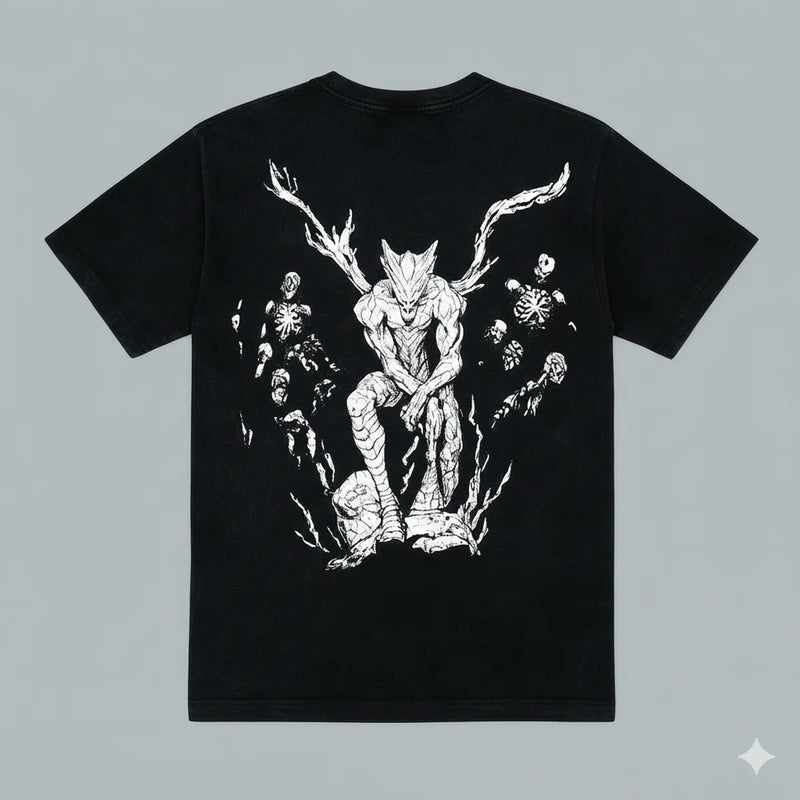 BLACKLIT - DEVILMAN Puff Printed T-Shirt